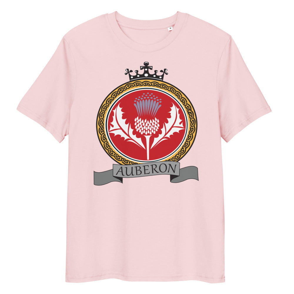Auberon Unisex organic ribbed neck t-shirt