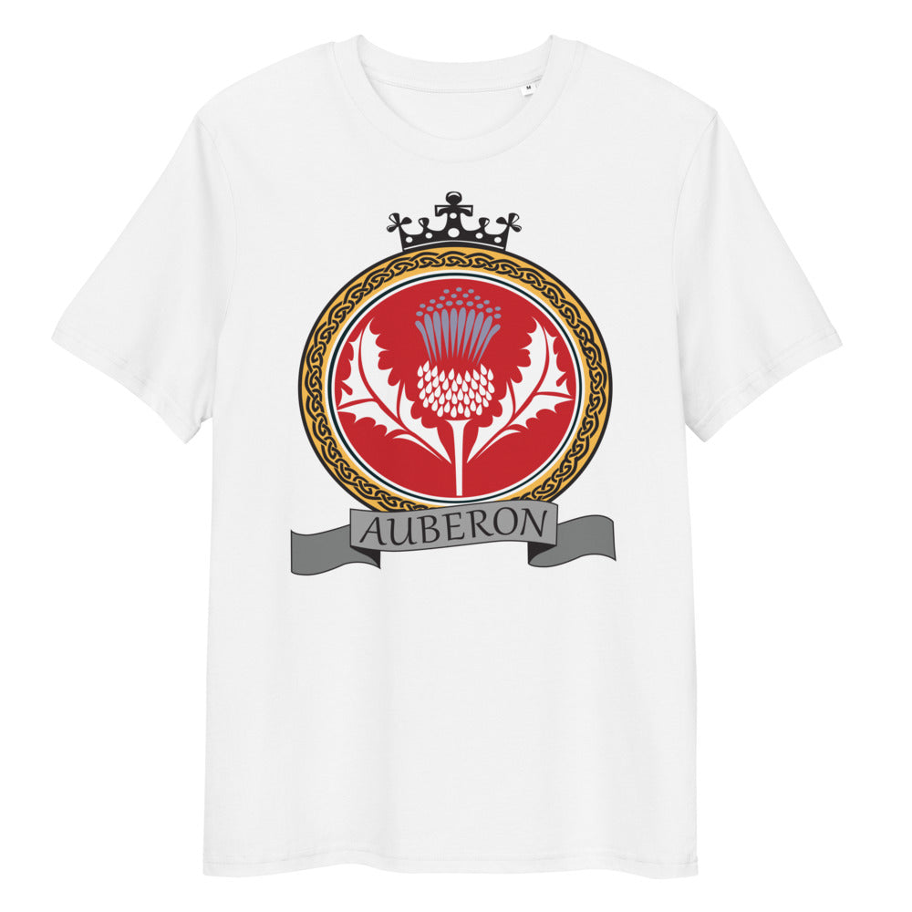 Auberon Unisex organic ribbed neck t-shirt