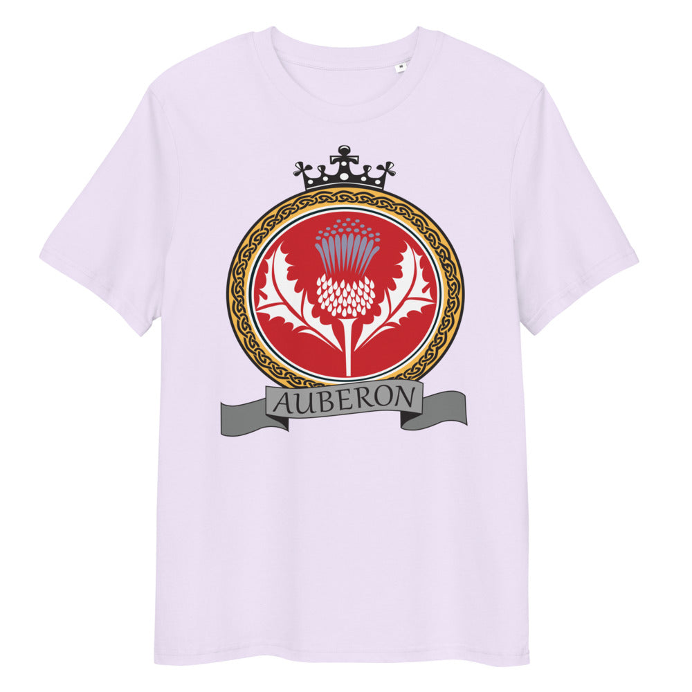 Auberon Unisex organic ribbed neck t-shirt