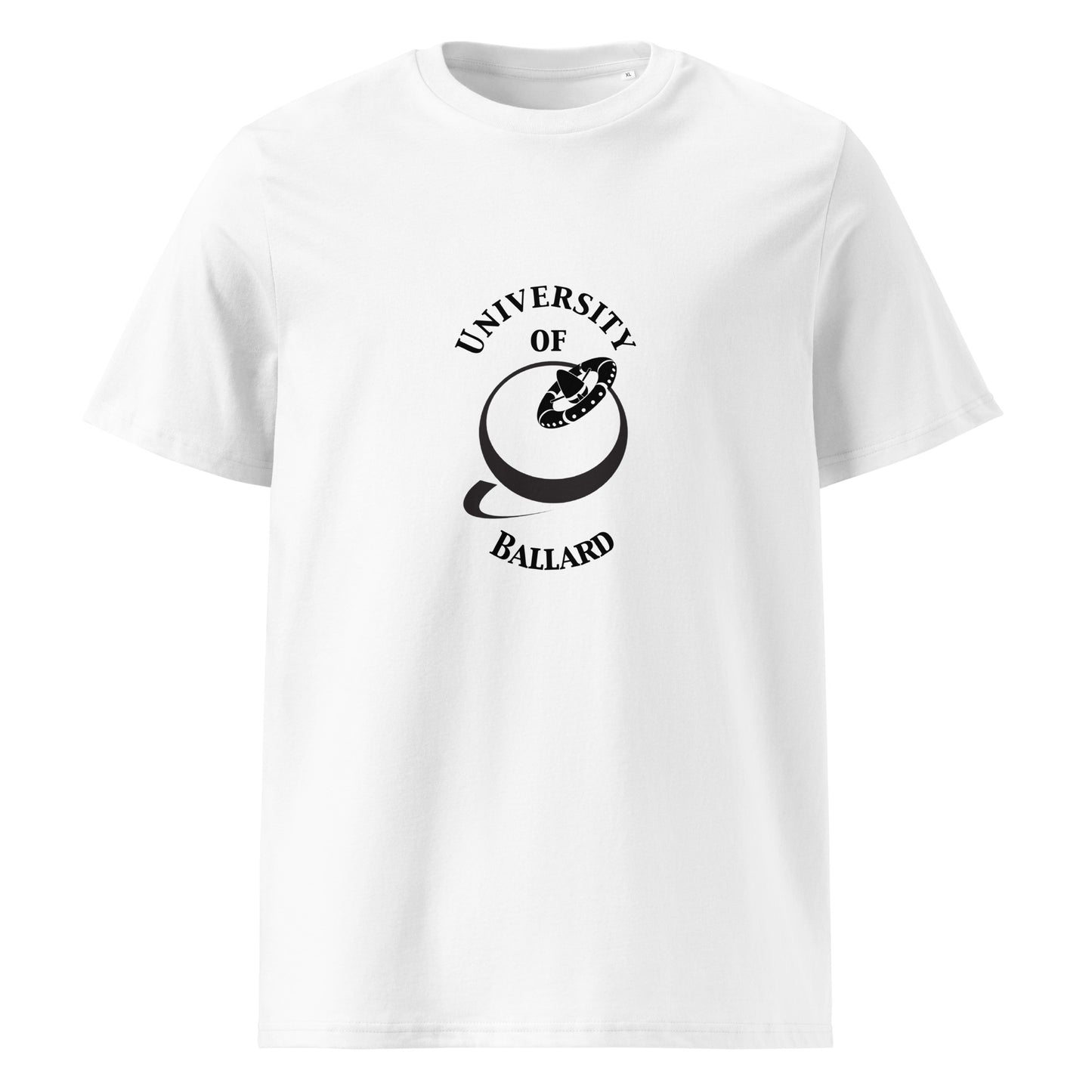 University of Ballard Unisex organic ribbed neck T-shirt
